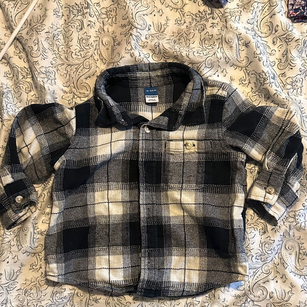Old Navy Toddler Plaid Shirt - 18-24mo